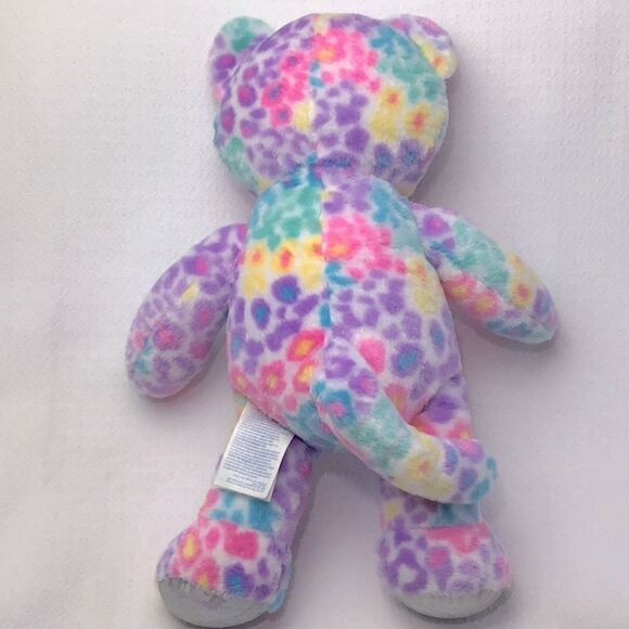 Build-A-Bear Rainbow Leopard Print Kitty - Picture 4 of 9